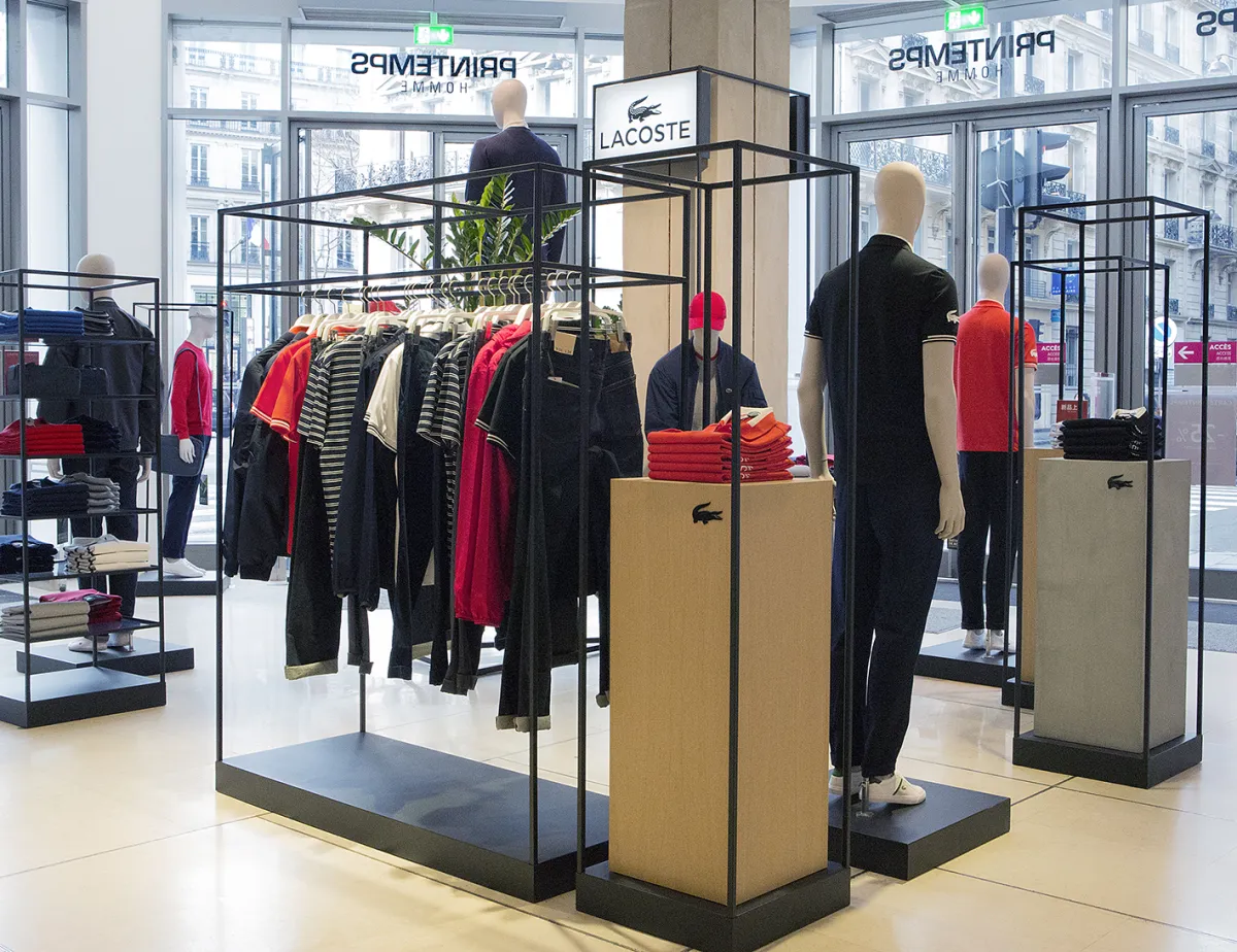 Lacoste - Pop-up Printemps Haussmann