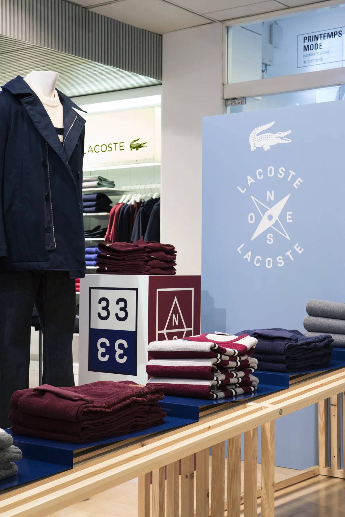 Lacoste - POP UP Sailing North