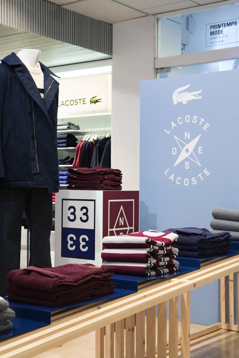 Lacoste - POP UP Sailing North