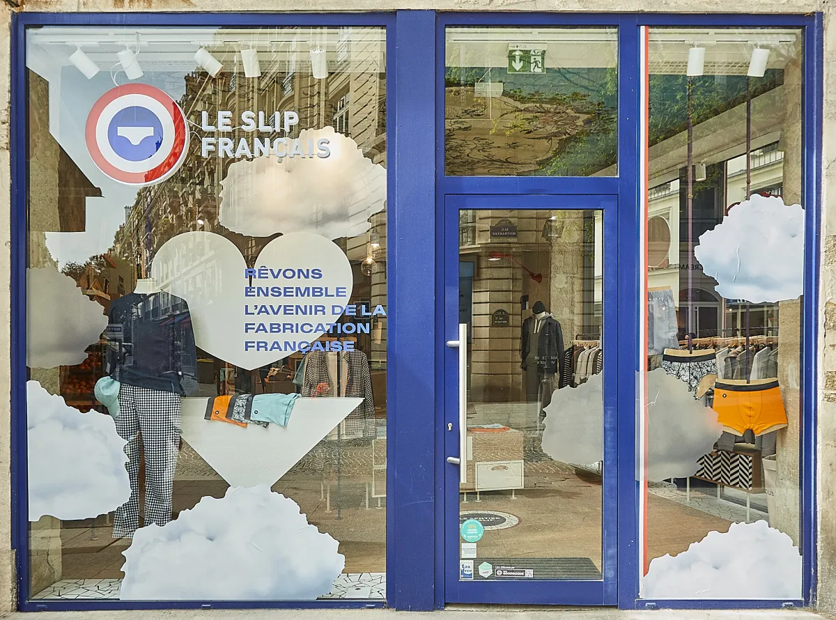 Le Slip Français - Vitrine institutionnelle